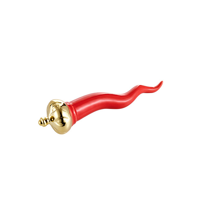 CORNO DECORAZIONE ROSSO PICCOLO