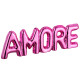 SCRITTA AMORE FUXIA