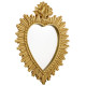 SPECCHIO EX VOTO RESINA ORO