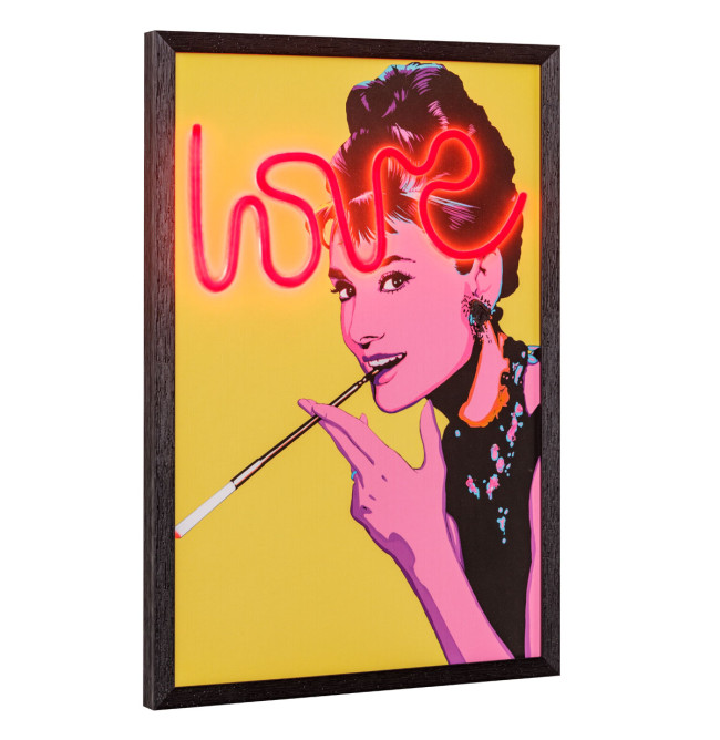 QUADRO LED AUDREY 60X40