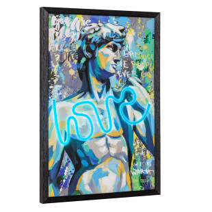 QUADRO LED DAVID 60X40
