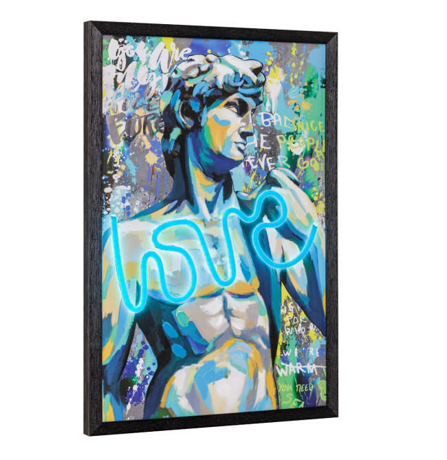 QUADRO LED DAVID 60X40