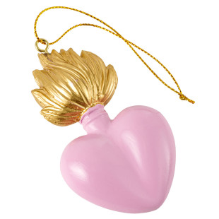 PENDENTE EX VOTO RESINA FIAMMA ROSA