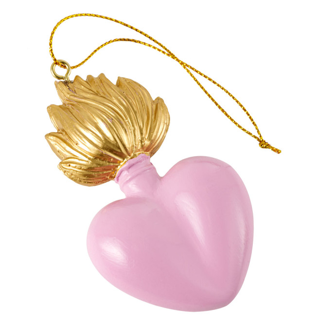 PENDENTE EX VOTO RESINA FIAMMA ROSA