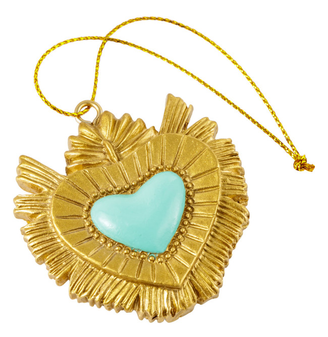 PENDENTE EX VOTO RESINA CELESTE