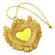 PENDENTE EX VOTO RESINA GIALLO