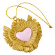 PENDENTE EX VOTO RESINA ROSA