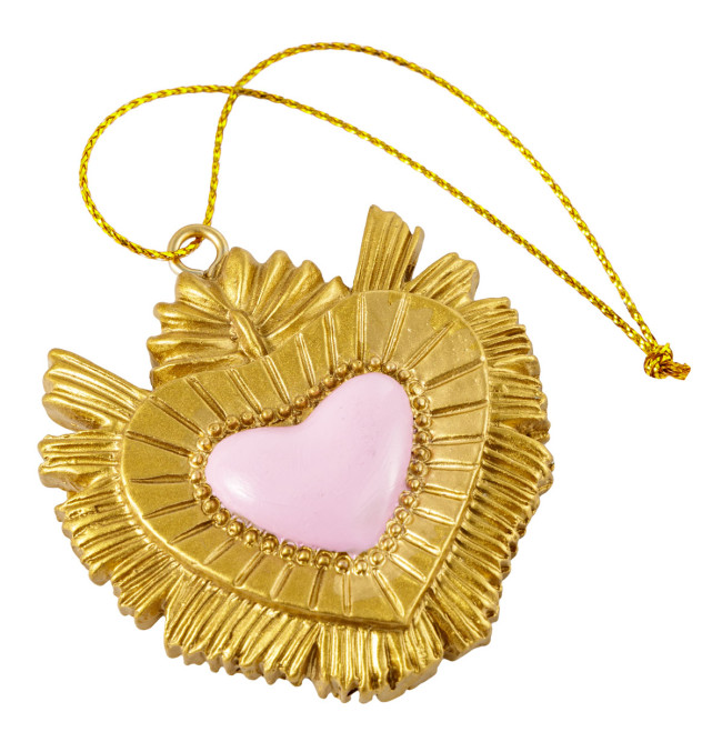 PENDENTE EX VOTO RESINA ROSA