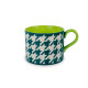 TAZZA COLAZIONE IN STONEWARE VERDE