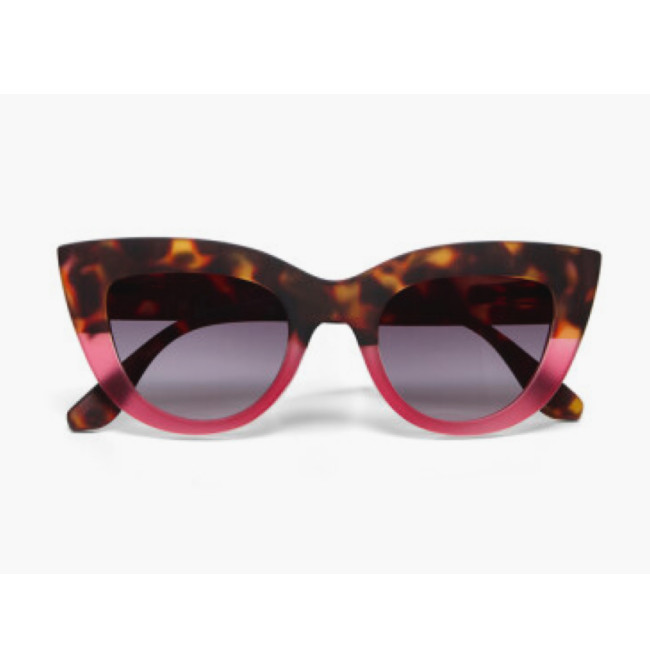 OCCHIALE DA SOLE MODELLO CLAUDIA PINK HAVANA