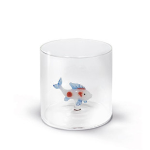 BICCHIERE DECORO CARPA