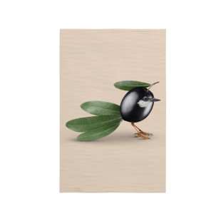 CANOVACCIO LINO DECORO OLIVA