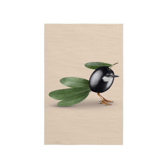 CANOVACCIO LINO DECORO OLIVA