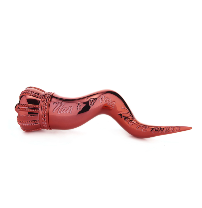 CORNO PORTAFORTUNA NAPUL'E' ROSSO MAXI