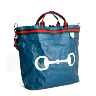 BORSA MANIFATTURE PICO - STRIPES BLUE AVIO