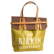 BORSA MANIFATTURE PICO - MY BIRKIN IS DIFFERENT GIALLO OCRA