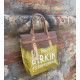 BORSA MANIFATTURE PICO - MY BIRKIN IS DIFFERENT GIALLO OCRA