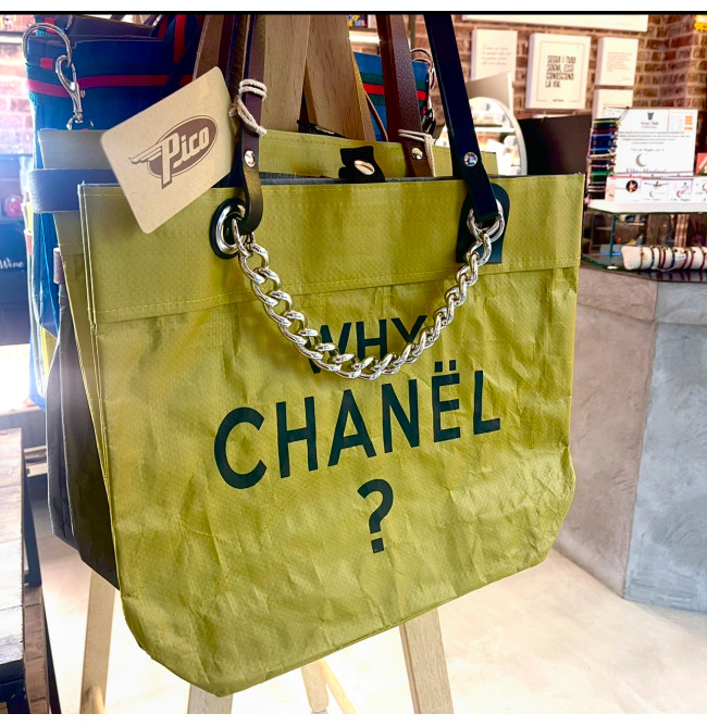 BORSA MANIFATTURE PICO - CHANEL GIALLO OCRA