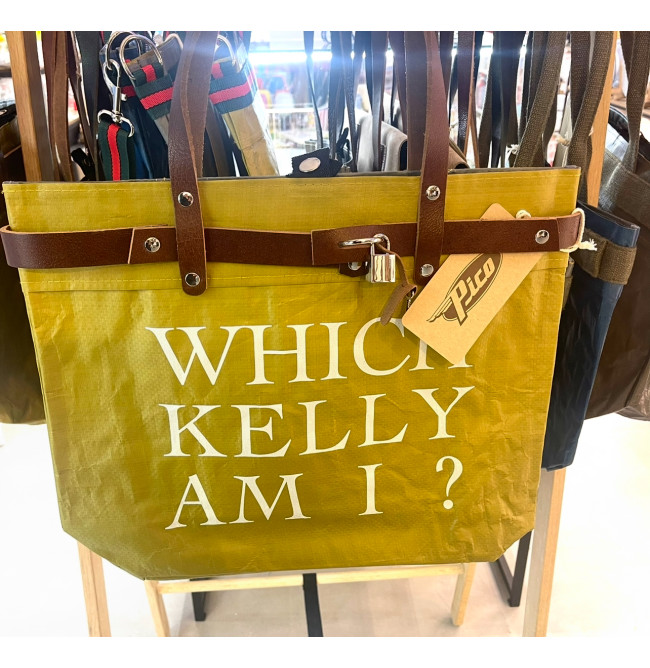 BORSA MANIFATTURE PICO - KELLY GIALLO OCRA