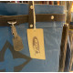 BORSA MANIFATTURE PICO - GEORGE BLUE AVIO