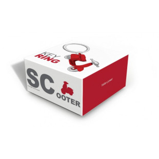PORTACHIAVI SCOOTER ROSSO