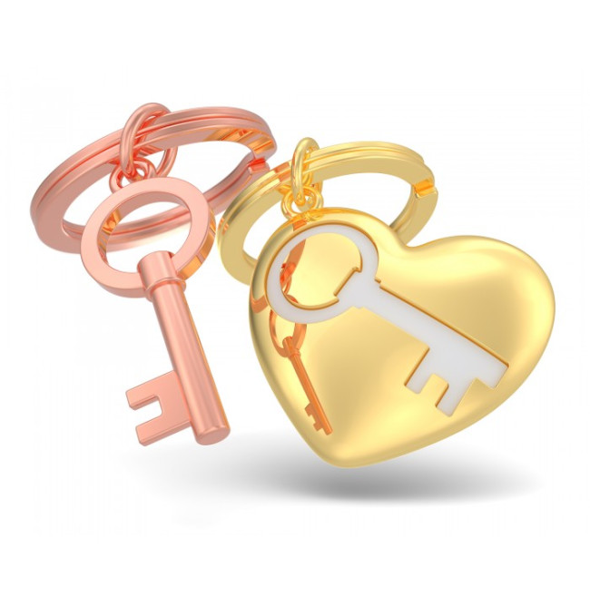 PORTACHIAVI CUORE PUZZLE