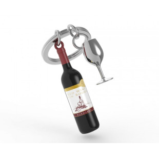PORTACHIAVI BOTTIGLIA DI VINO