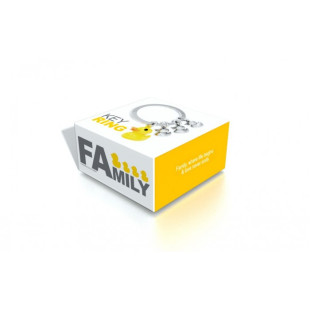 PORTACHIAVI FAMIGLIA DI CIGNI