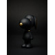 SNOOPY STANDING BLACK 12CM