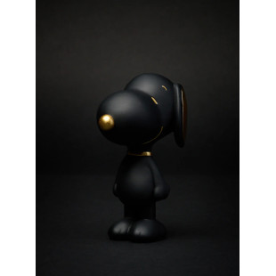SNOOPY STANDING BLACK 12CM