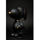 SNOOPY STANDING BLACK 12CM