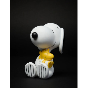 SNOOPY WOODSTOCK WHITE 12CM