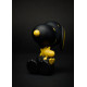 SNOOPY WOODSTOCK BLACK 12CM