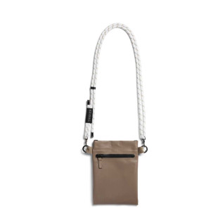 CROSSBODY BAG ALMOND BROWN
