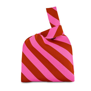 BORSA A NODO - DECORAZIONE RIGHE OBLIQUE