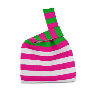 BORSA A NODO - DECORAZIONE RIGHE ORIZZONTALI