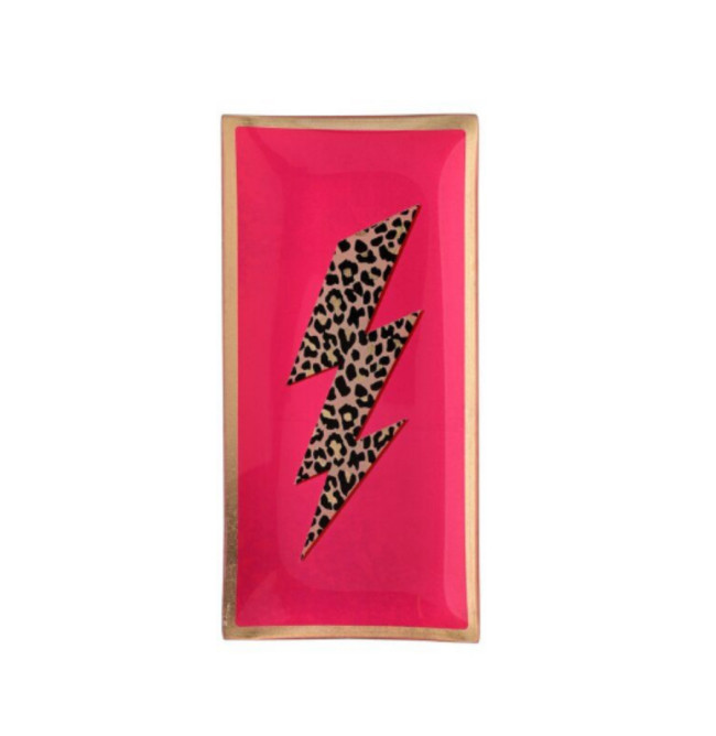 PIATTINO RETTANGOLARE BOLD NEON PINK