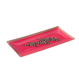 PIATTINO RETTANGOLARE BOLD NEON PINK