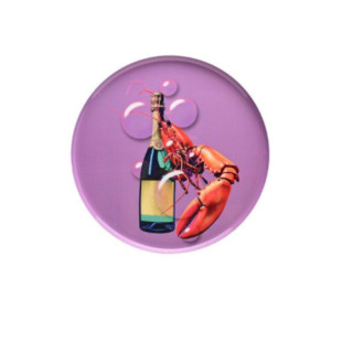 VASSOIO ROTONDO CHAMPAGNE & LOBSTER