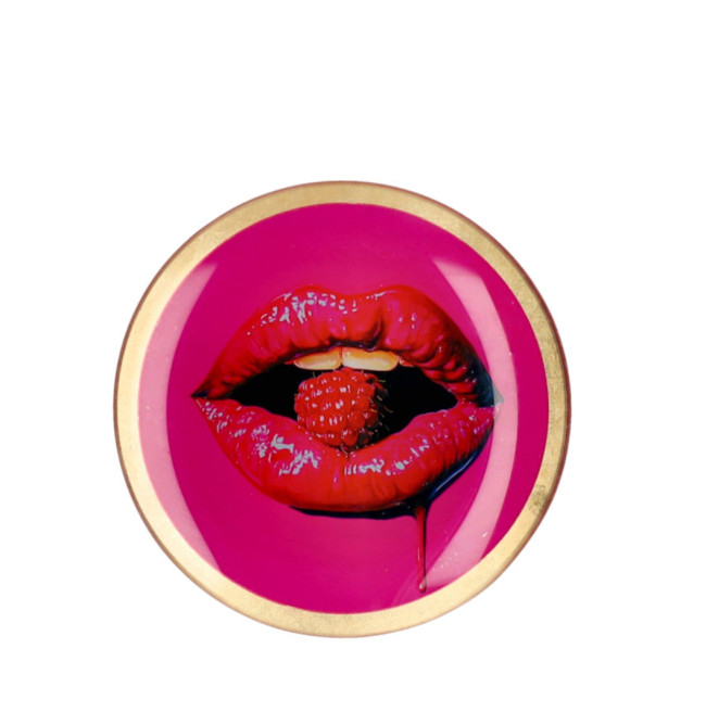 PIATTINO ROTONDO MOUTH PINK