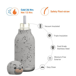 BOTTIGLIA TERMICA ASOBU "FOCA" 460ML