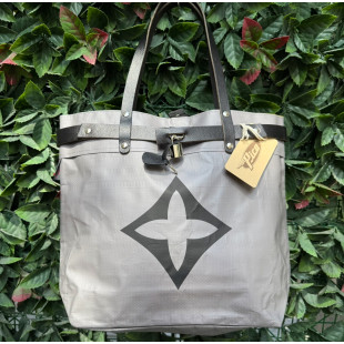 BORSA MANIFATTURE PICO - GEORGE GRIGIO