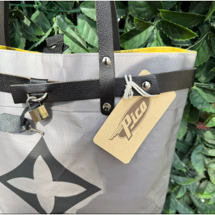 BORSA MANIFATTURE PICO - GEORGE GRIGIO