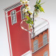 BLOOMING CITY - VASO LISBONA ROSSO