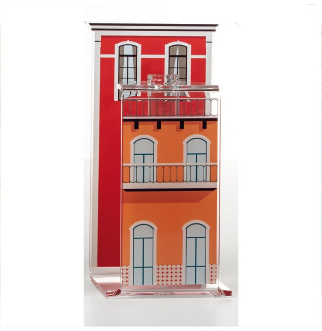 BLOOMING CITY - VASO LISBONA ROSSO