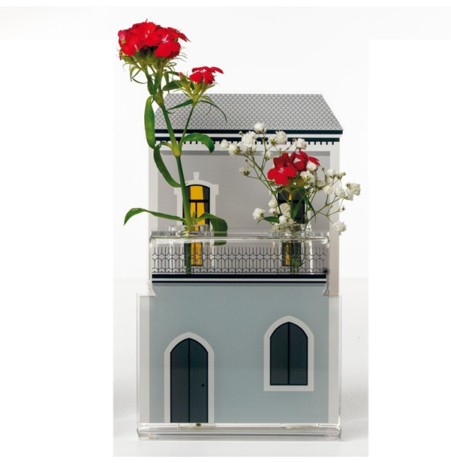 BLOOMING CITY - VASO PORTOFINO GRIGIO