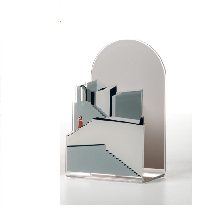 BLOOMING CITY - VASO SANTORINI GRIGIO