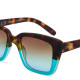 OCCHIALE DA SOLE MODELLO ELBA BLU HAVANA