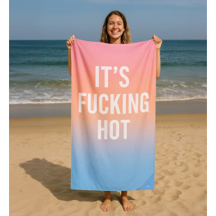 TELO MARE "IT'S FUCKING HOT" ARCOBALENO