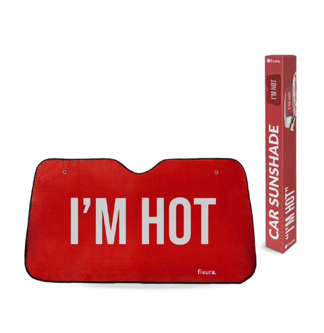 PARASOLE PER AUTO "I'M HOT"